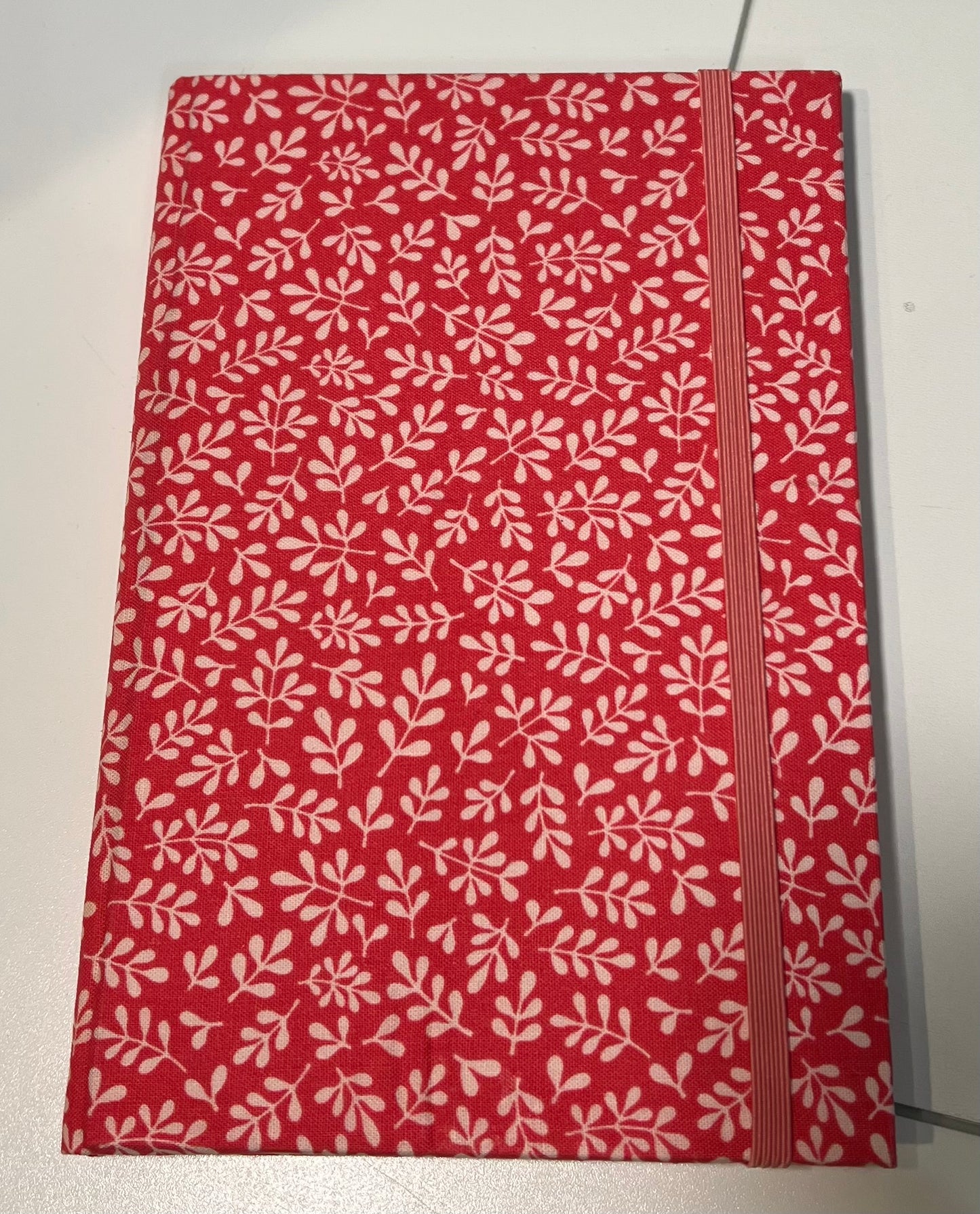 Medium Covered Notepad - Pink Print